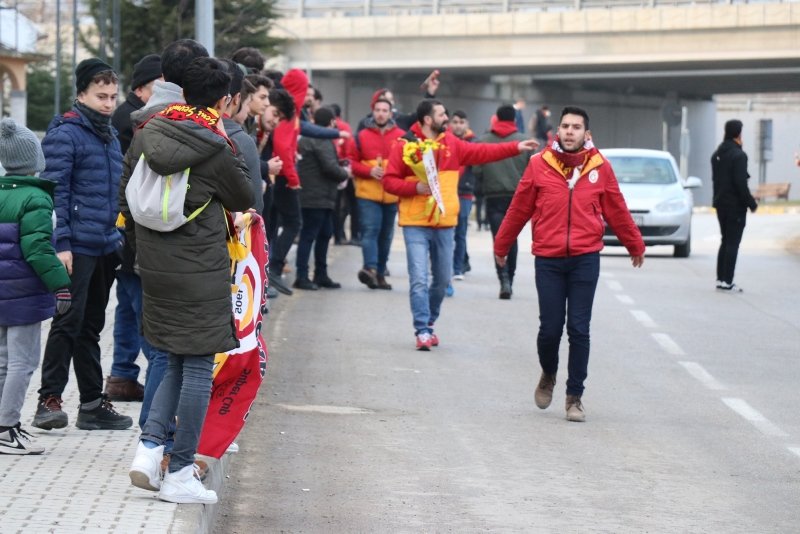 Bolu’da Galatasaray izdihamı yaşandı