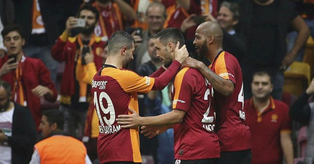 Galatasaray-Sivasspor maçından kareler! 