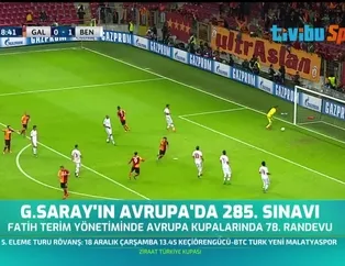 Galatasaray'ın Avrupa'da 285. sınavı