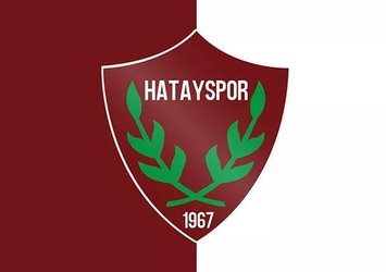 Hatayspor o ismi kadro dışı bıraktı!