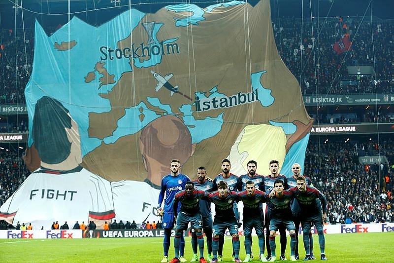 Besiktas Macina Damga Vuran Koreografi Sayfa 1 Besiktas 21 Kasim 2020 Cumartesi