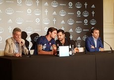 Celta Vigo Okay Yokuşluyu basına tanıttı