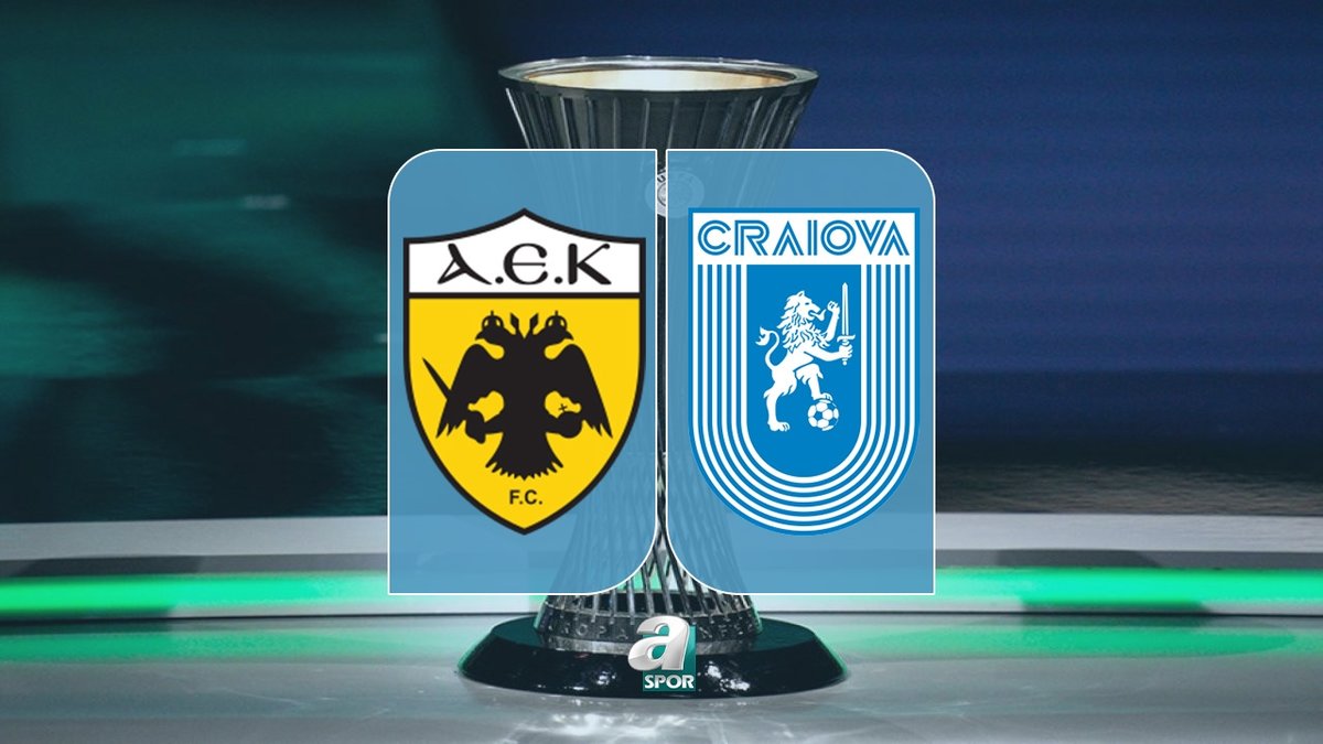AEK Atina-Universitatea Craiova maçı ne zaman ve saat kaçta? Hangi kanalda canlı yayınlanacak?