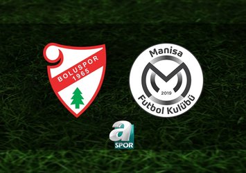 Boluspor-Manisa FK maçı saat kaçta?