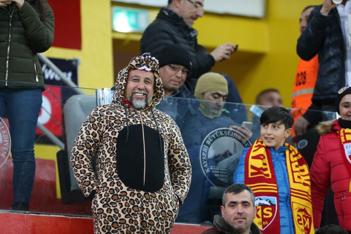 Kayserispor - Fenerbahçe maçından kareler!