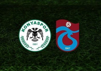 Konyaspor - Trabzonspor maçı saat kaçta ve hangi kanalda?