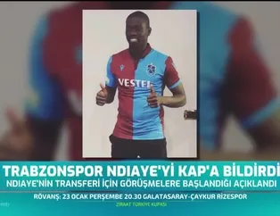 Trabzonspor Ndiaye'yi KAP'a bildirdi