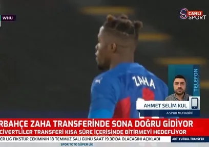Zaha transferinde sona doğru!