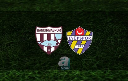 Bandırmaspor - Eyüpspor maçı ne zaman, saat kaçta ve hangi kanalda? | TFF 1. Lig Play-Off