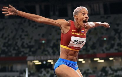 Son dakika spor haberi: Kadınlar üç adım atlamada Yulimar Rojas’tan dünya rekoru!