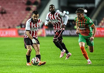 Samsunspor ile Alanyaspor yenişemedi!