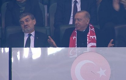 Başkan Recep Tayyip Erdoğan’ın 3. gole sevinci sosyal medyada gündem oldu!