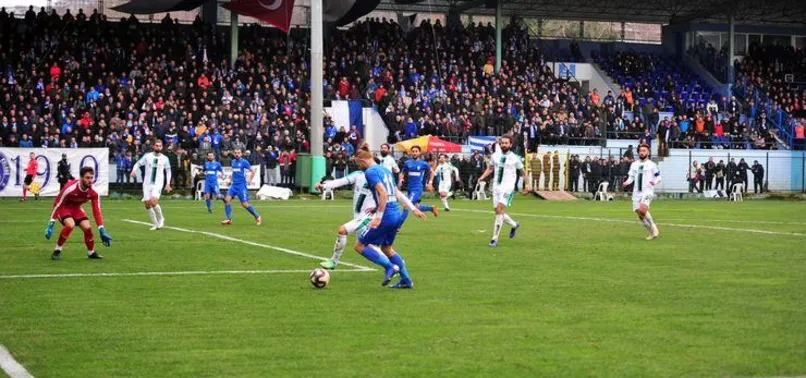 Sarıyer - Sakaryaspor maç sonucu: 1-1