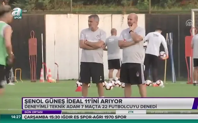 Şenol Güneş ideal 11'ini arıyor