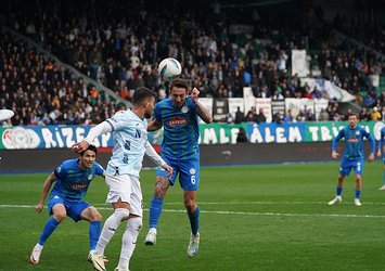 Çaykur Rizespor evinde kazandı!