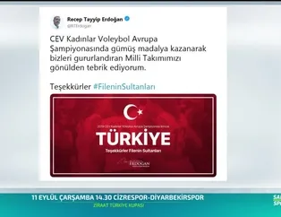 Başkan Erdoğan'dan Sultanlara tebrik mesajı