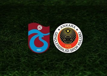 Trabzonspor-Gençlerbirliği | CANLI