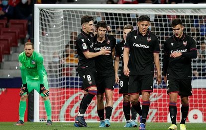 Atletico Madrid 0-1 Levante MAÇ SONUCU-ÖZET