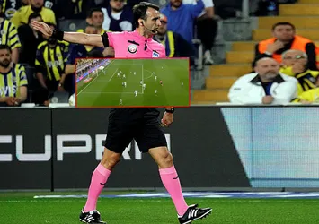 F.Bahçe penaltı kazandı! İşte o pozisyon