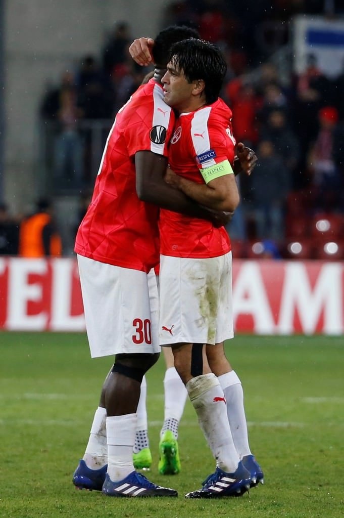 Hapoel Beer Sheva - Beşiktaş maçından kareler