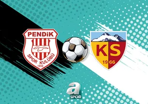 Pendikspor - Kayserispor maçı detayları