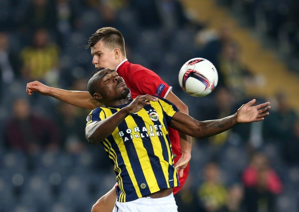 Fenerbahçe - Zorya Luhansk maçından kareler