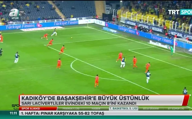 Kadıköy'de Başakşehir'e büyük üstünlük