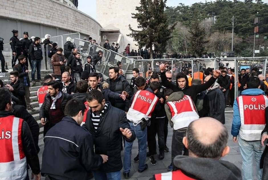 Beşiktaş taraftarı TT Arenaya böyle gitti