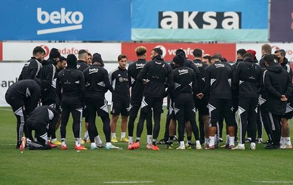 Beşiktaş Kasımpaşa maçı hazırlıklarını 5 eksikle sürdürdü!