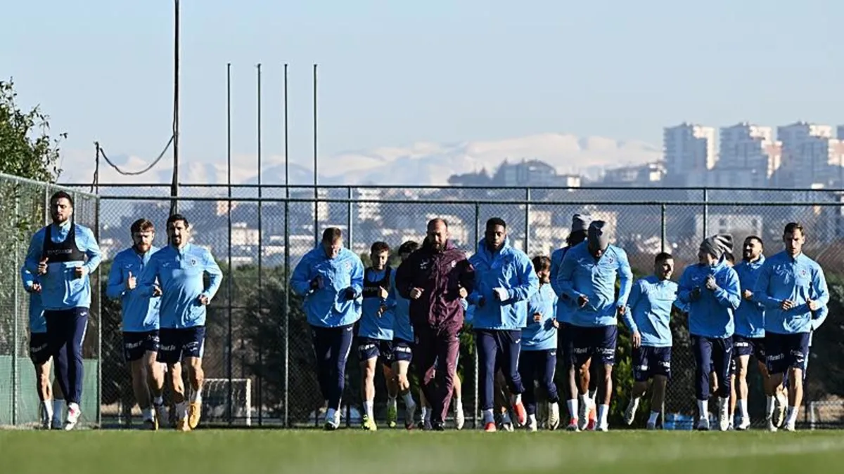 Trabzonspor Antalyaspor maçına hazır!