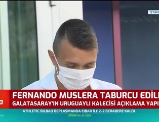 Fernando Muslera taburcu oldu