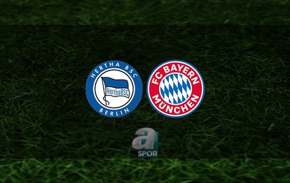 Hertha Berlin - Bayern Münih maçı ne zaman, saat kaçta ve hangi kanalda canlı yayınlanacak?  |  Almanya Bundesliga
