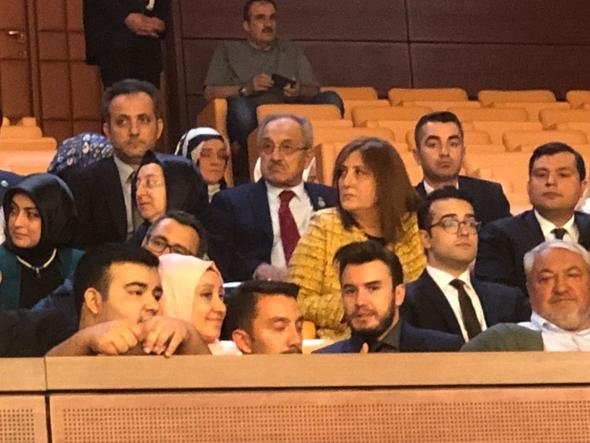 Beştepe’deki törene katılan ünlüler