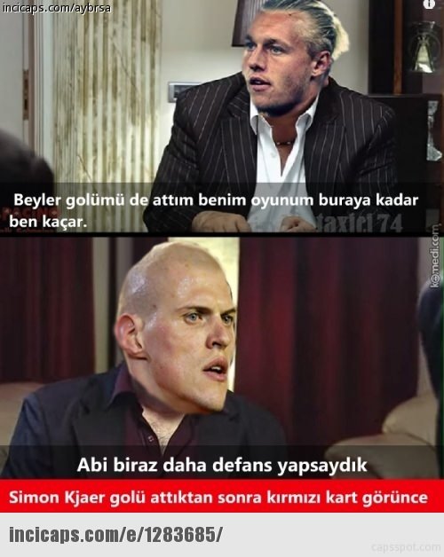 Fenerbahçe-Kayserispor maçı sonrası Caps’ler