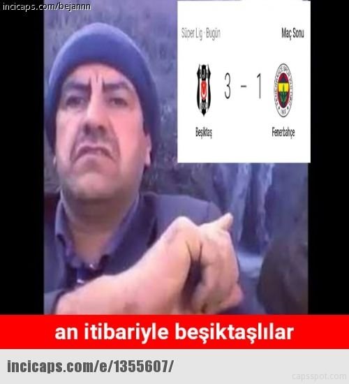 Beşiktaş kazandı! Caps’ler patladı!