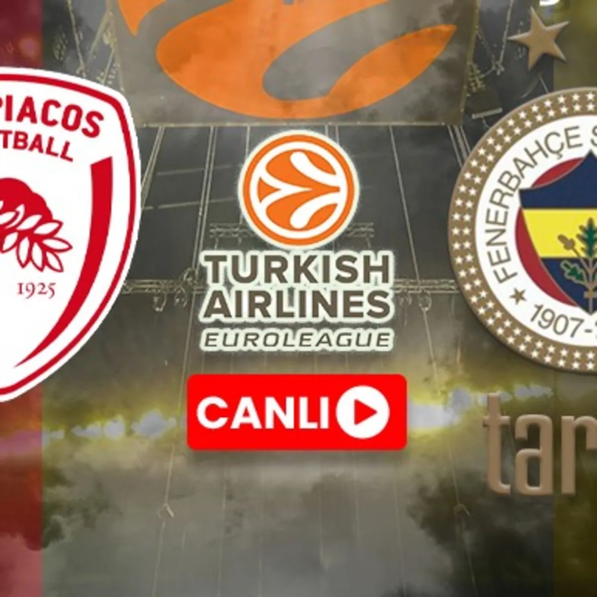 Olympiakos-Fenerbahçe Tarfin | CANLI (EuroLeague Süper Kupa)