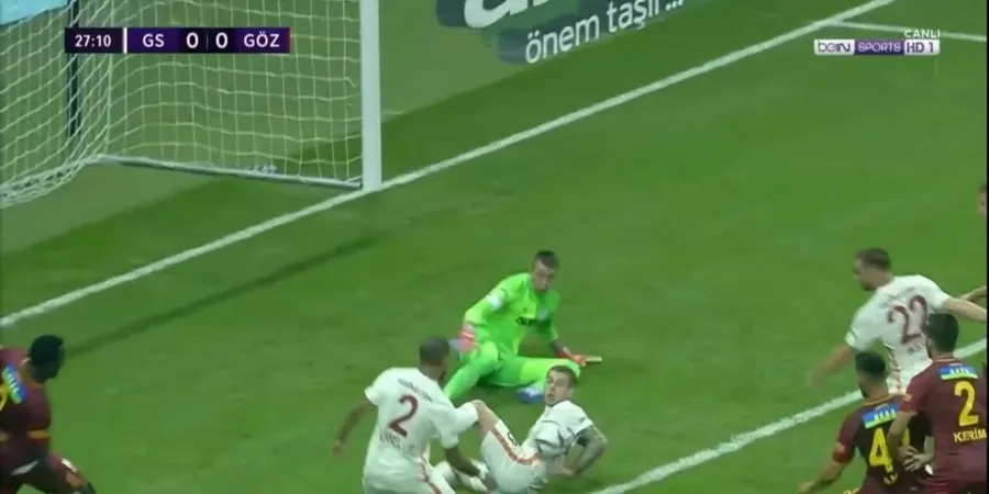 Galatasaray Göztepe maçında penaltı itirazı! Cicaldau'nun eline çarpan top... - 2