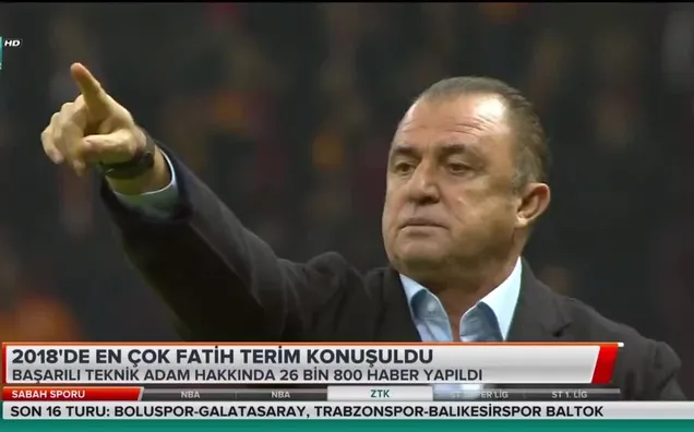 2018'de en çok Fatih Terim konuşuldu
