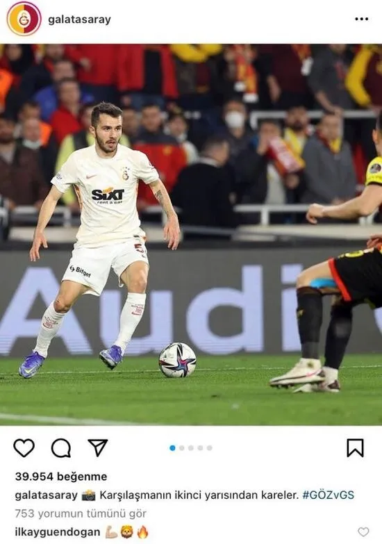 İlkay Gündoğan'dan Galatasaray paylaşımına flaş yorum! - 1