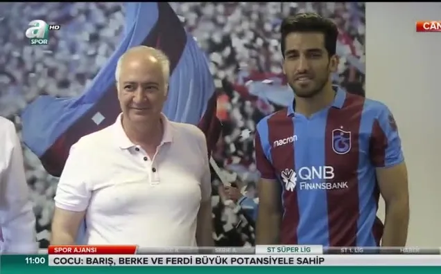 Vahid Amiri Trabzonspor'da