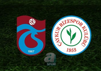 Trabzonspor - Rizespor maçı saat kaçta ve hangi kanalda?
