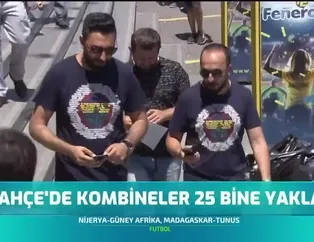 Fenerbahçe'de kombineler 25 bine yaklaştı