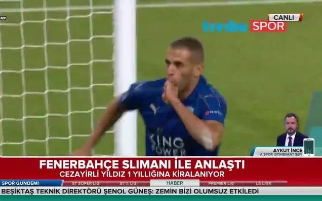 F.Bahçe, Islam Slimani ile anlaştı