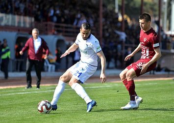 Hatayspor - Erzurumspor maçında gol sesi çıkmadı