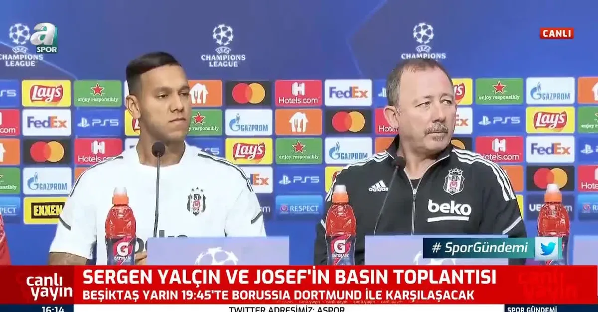 Sergen Yalçın: Hedefimiz gruptan çıkmak