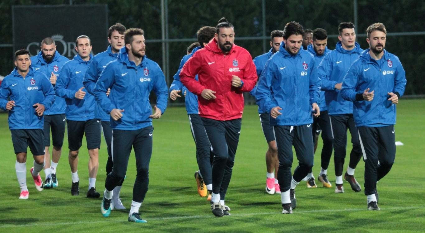 Trabzonspor’da kıran kırana antrenman
