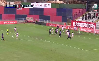 GOL | Düzcespor 2-3 A.G. Pendikspor