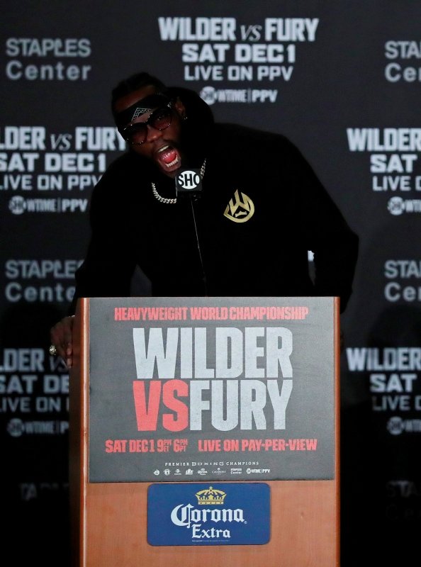 Fury ve Wilder arasında gergin anlar!