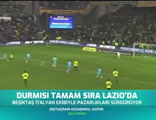 Durmisi tamam sıra Lazio'da