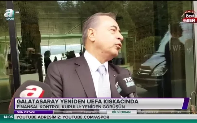 Galatasaray yeniden UEFA kıskacında